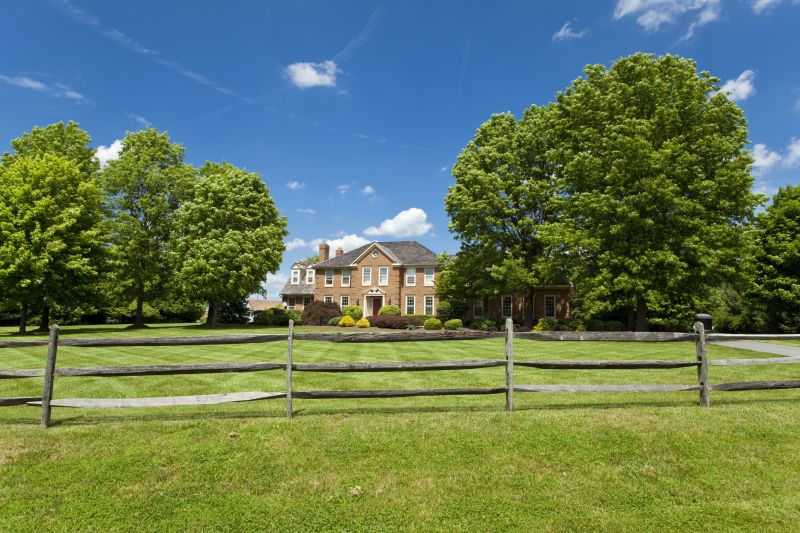 Split Rail Wooden Fence