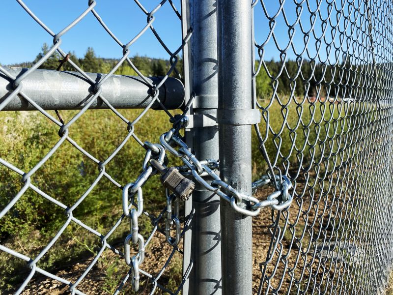 Secure Chain-Link Fence