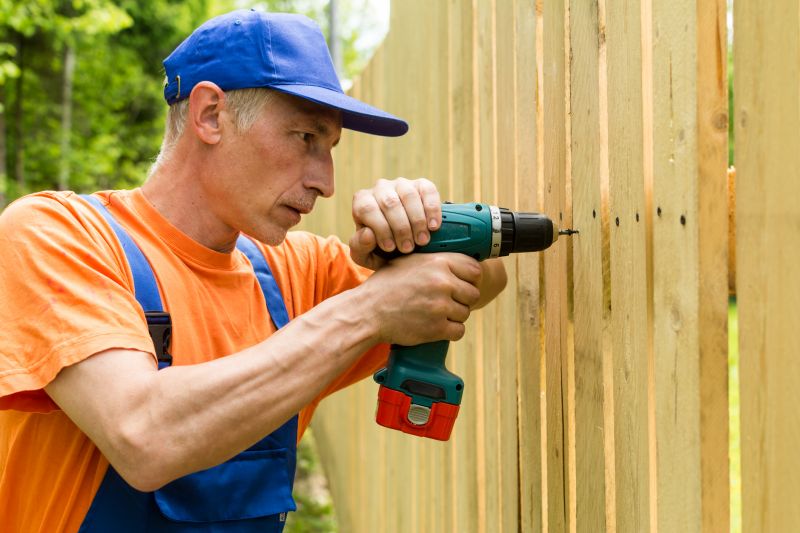 Fence Rail Repair detail